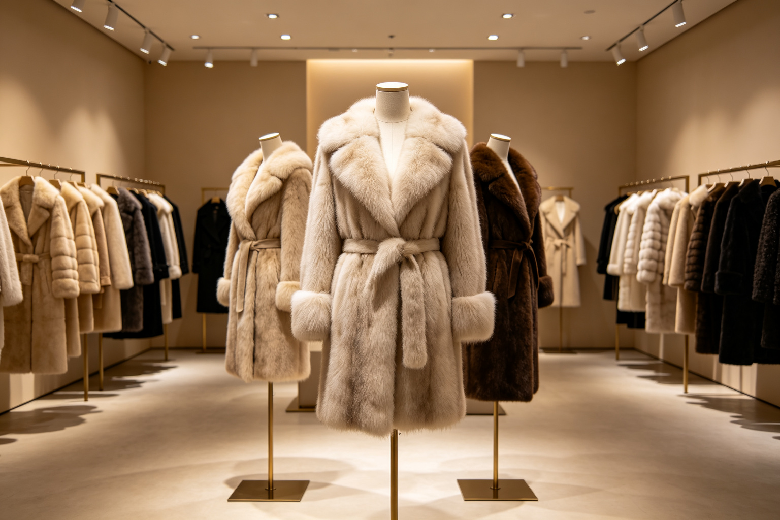 LINHUA finished garment showroom