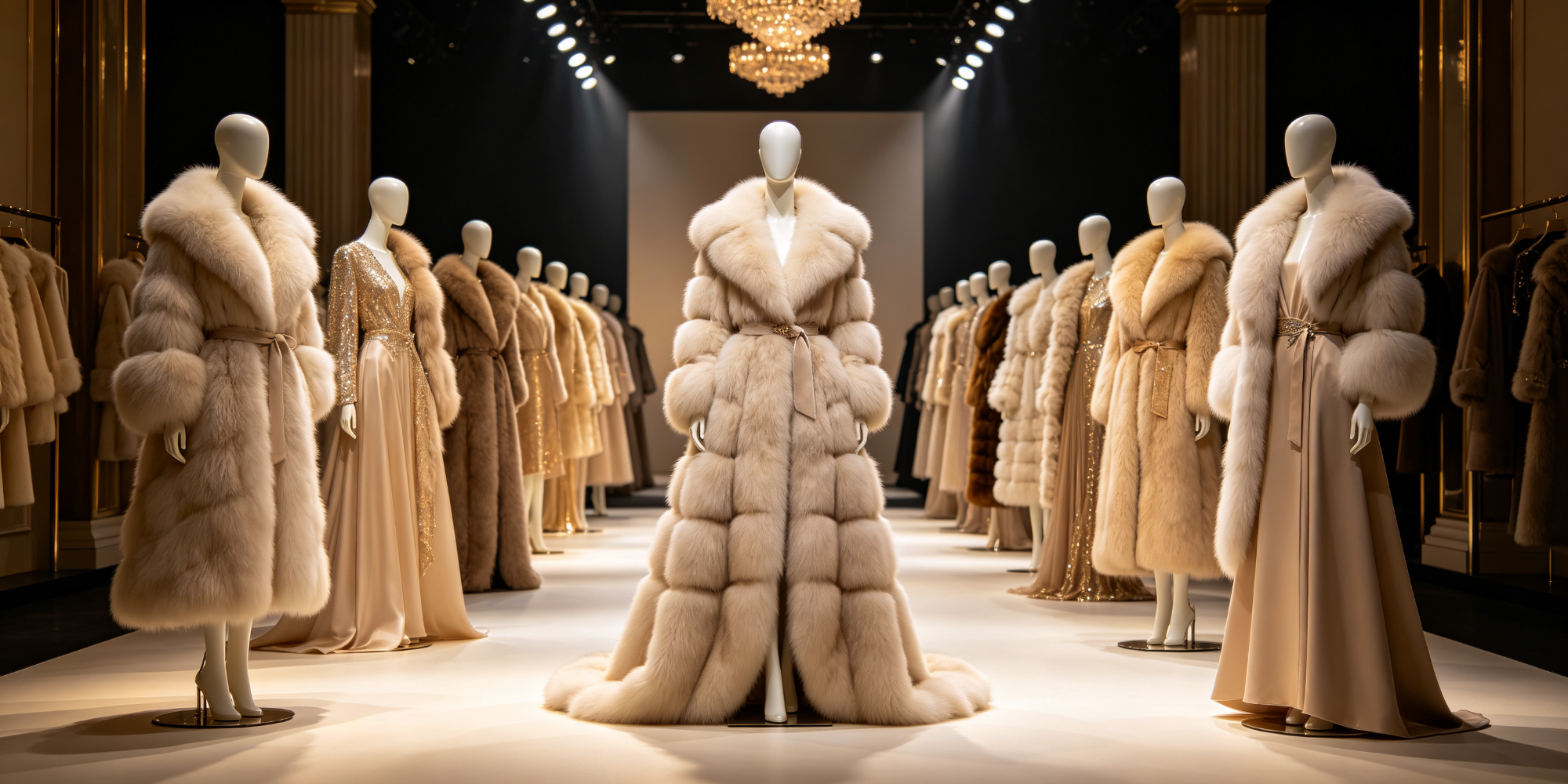 Sapphire Mink Fur Coat